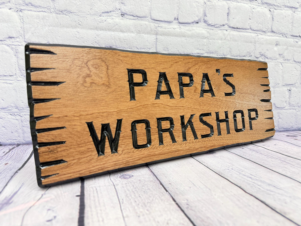 Grandpa Workshop Sign by Rustic Timber and Gifts