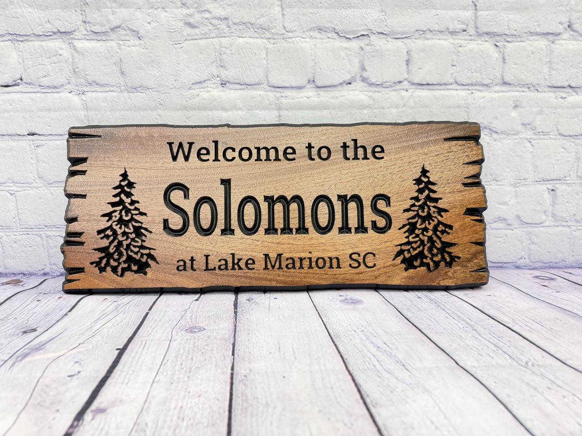 Custom Crew Name Sign by Rustic Timber and Gifts