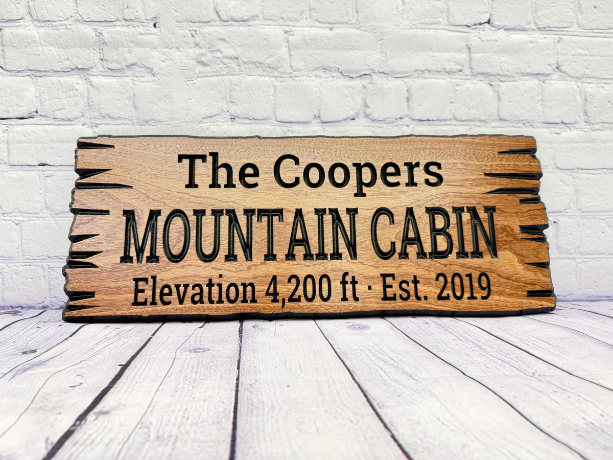 Custom Wood Camp Sign by Rustic Timber and Gifts
