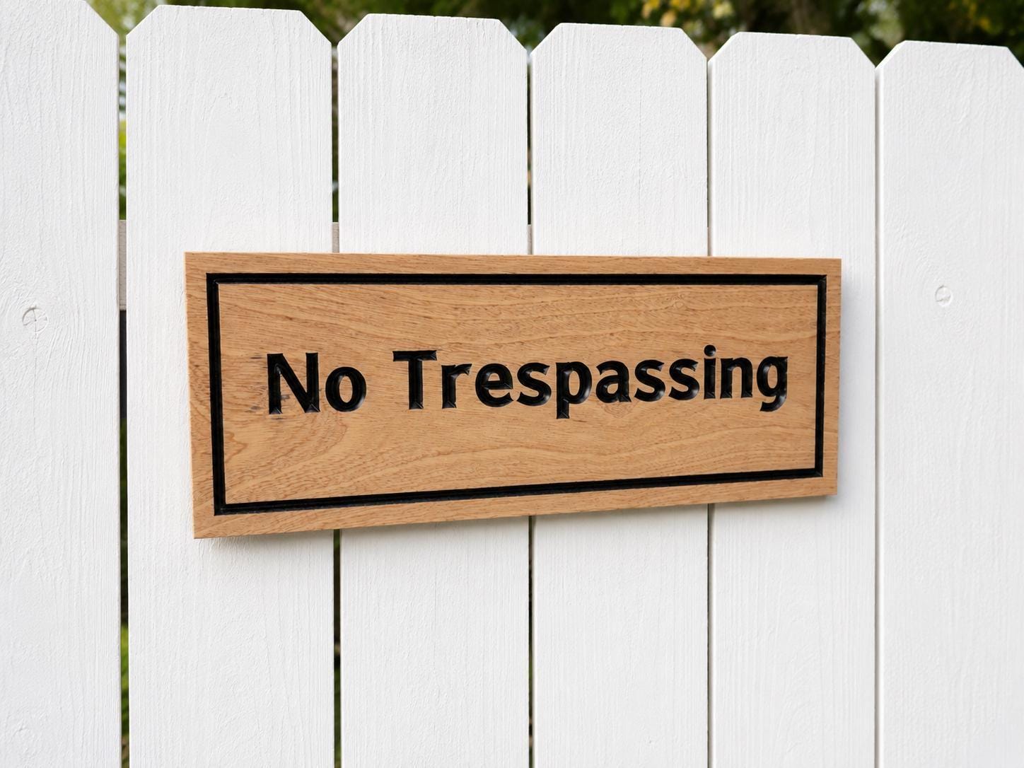 Posted Land Sign, No Hunting No Fishing Custom Carved Wood Sign, Hunting Property Deer Camp Marker, Private Land Owner Gift, Weatherproof