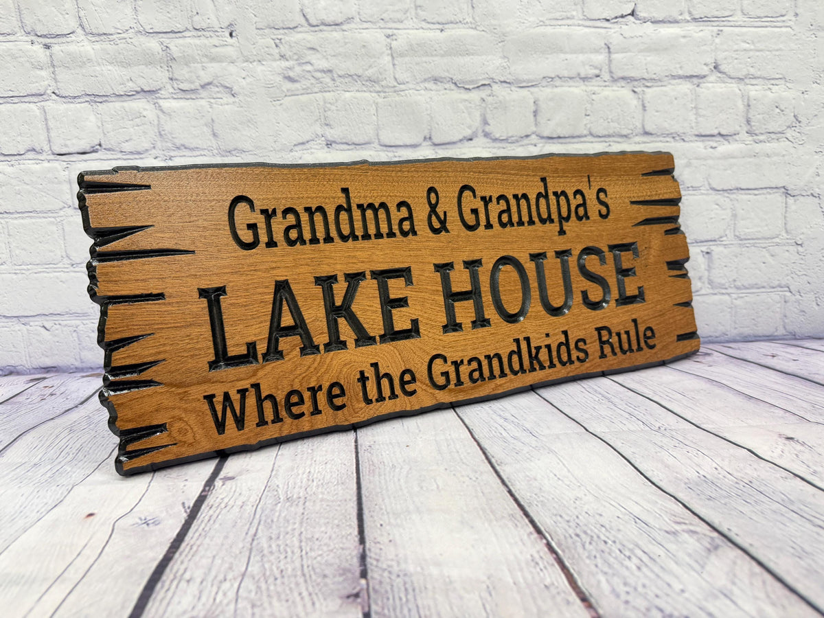 Pine Tree Cabin Sign by Rustic Timber and Gifts