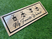 Funny Wine Sign - Custom Carved Wooden Plaque with Wine Saying - Rustic Bar Decor & Wine Lover Gift for Home, Cellar, or Kitchen