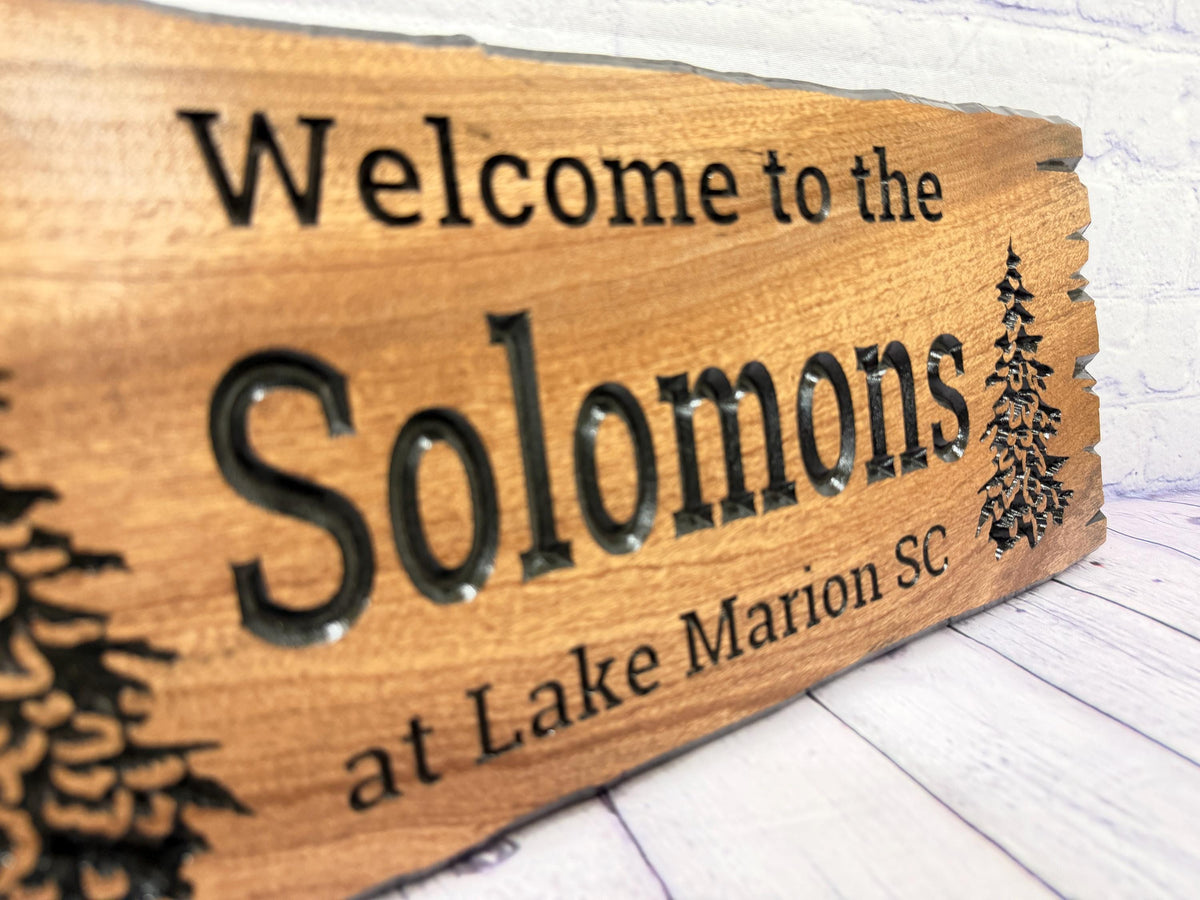 Custom Crew Name Sign by Rustic Timber and Gifts