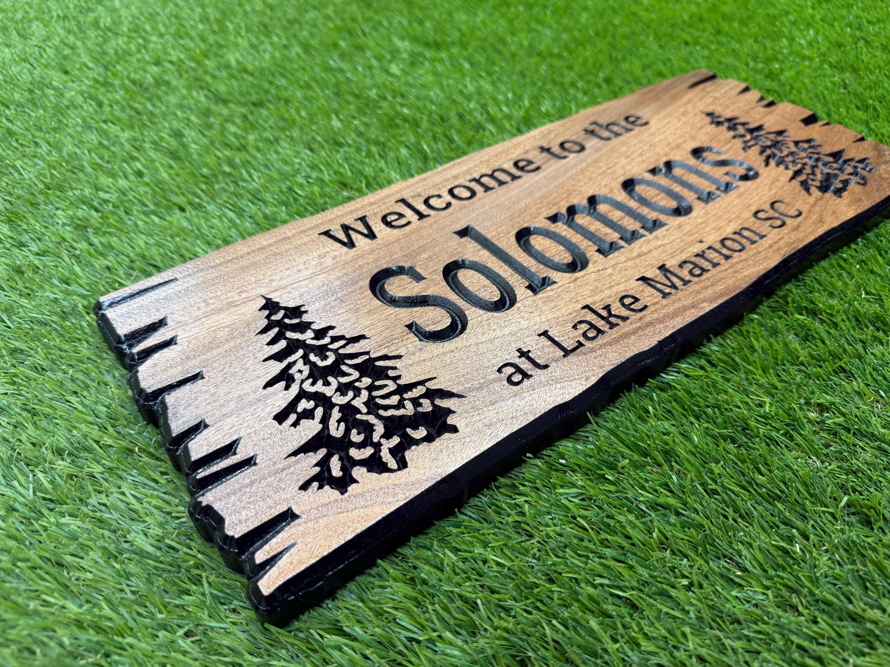 Custom Wood Sign, Wood Sign Custom, Custom Camp Sign Wooden Sign Custom Signs Wood Plaque Camp Sign Wooden Art Rustic Gift Family Name Signs