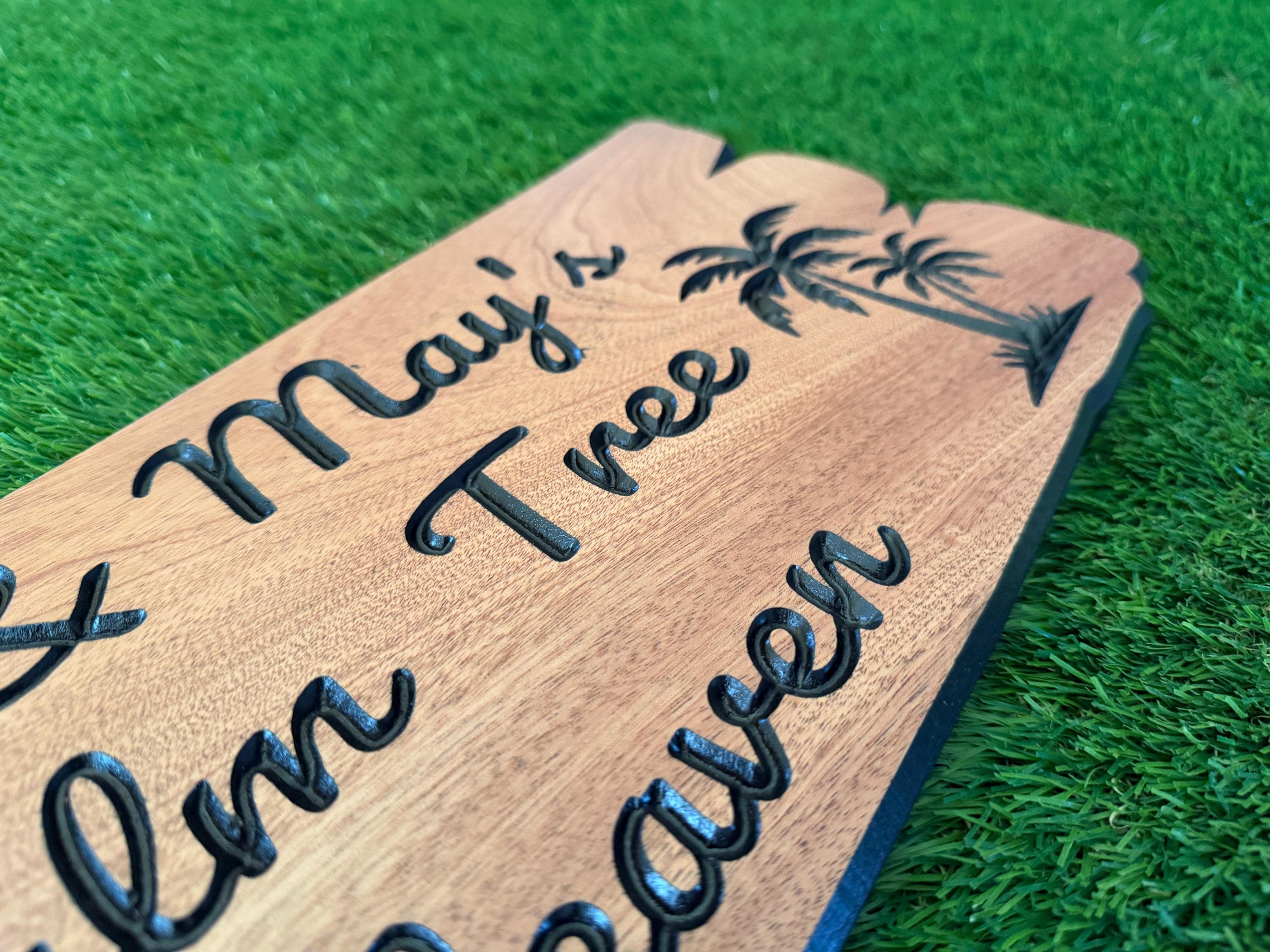 Hawaii Vacation Rental Sign Custom Wood, Airbnb Tiki Bar Decor, Resort Home Bar Sign Personalized, Tropical Retreat Sign Hawaiian
