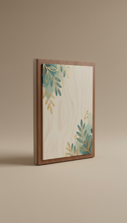 Walnut Hand-Painted Event Plaque