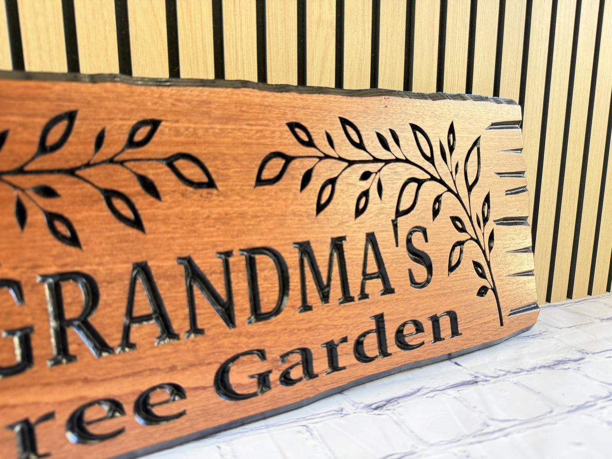 Personalized Wood Name Sign by Rustic Timber and Gifts