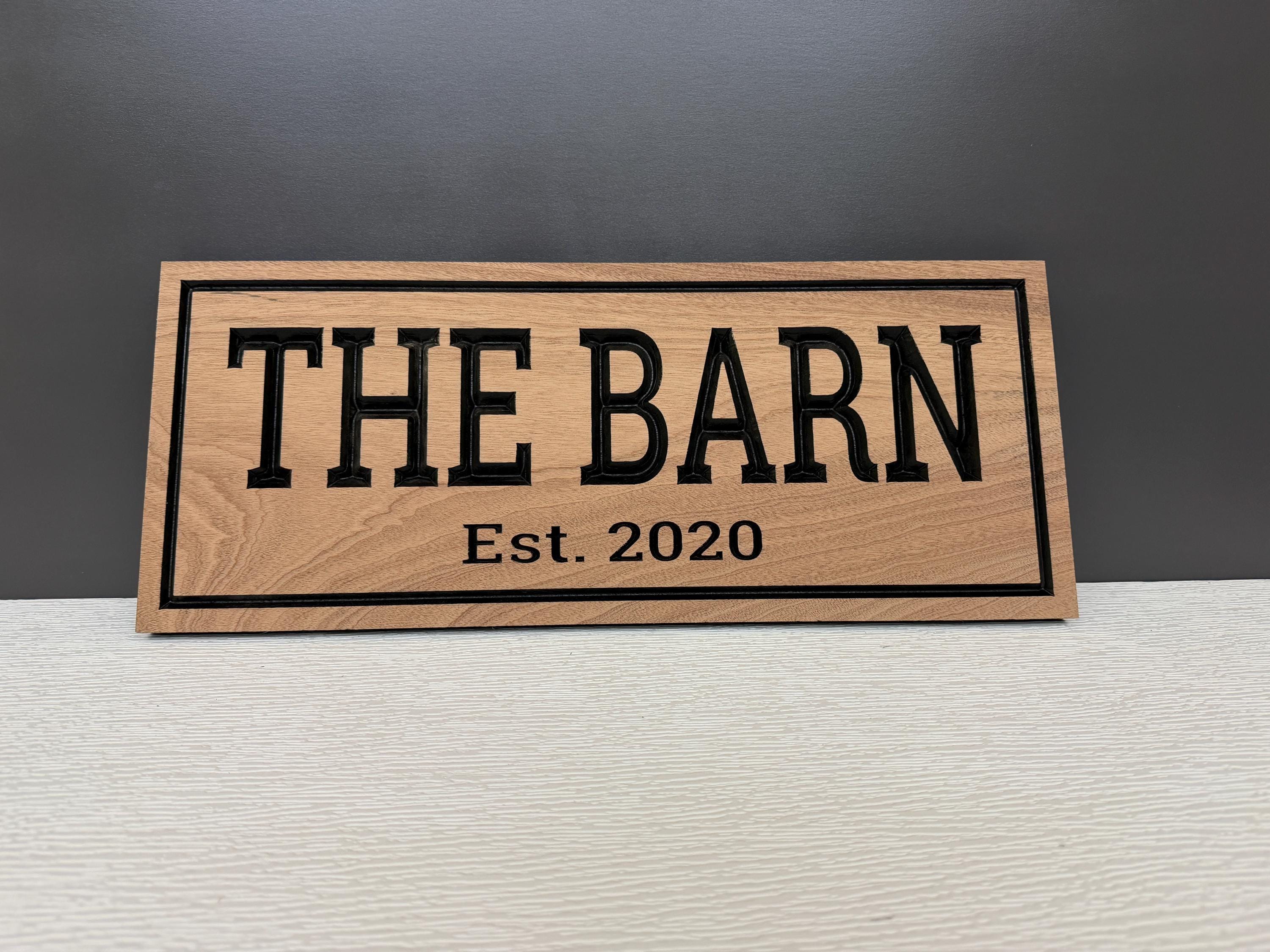 Horse Barn Sign Custom Wood, Equestrian Property Name Sign, Stable Name Plaque, Personalized Ranch Sign, Horse Gift