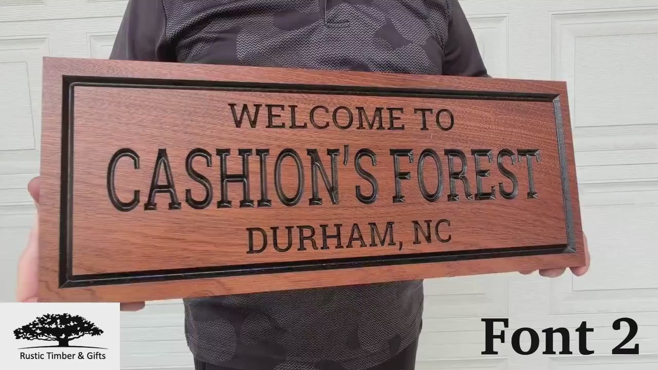 Load video: Ski Lodge Sign Custom Wood, Alpine Chalet Name Sign, Mountain Cabin Decor, Snowboard Ski Cabin Gift, Carved Hardwood